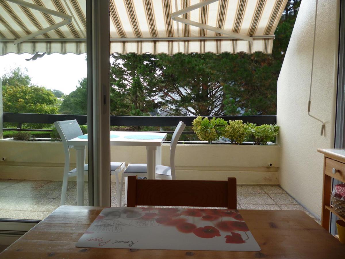 Studio Lumineux Avec Belle Terrasse Sur Espaces Verts, 100M Plage Carnac Exteriör bild